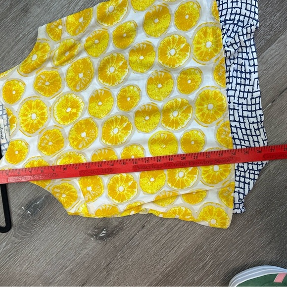 Anthropologie Porridge Citrus Print Layered Tank Top XS - Picture 7 of 7